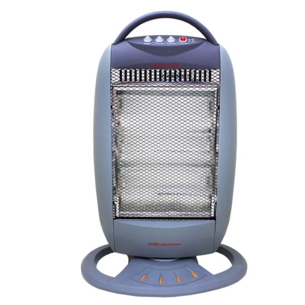 Chauffage électrique HOME ELECTRONICS 1200W gris (TCHH12BS) Chauffage électrique HOME ELECTRONICS 1200W gris (TCHH12BS)